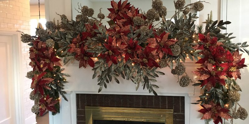 usual seasonal holiday decorating routine